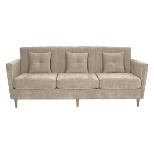 Canapea fixa Andy 3 locuri, cappuccino