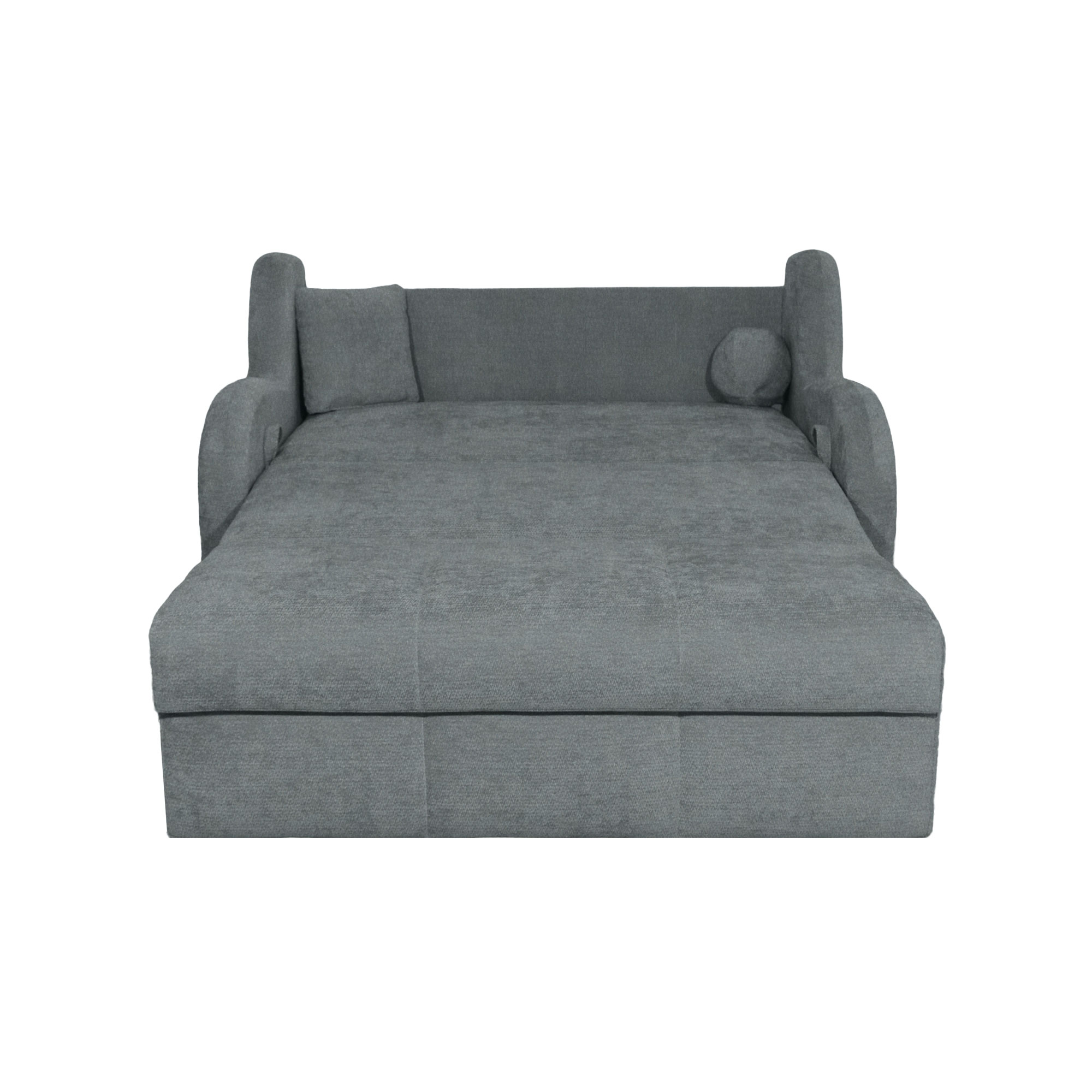 Canapea extensibila Siena gri inchis - imagine 3