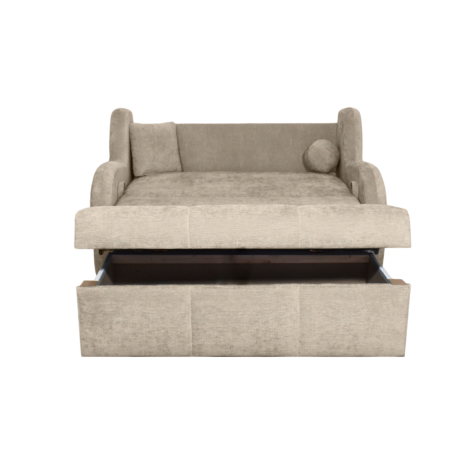 Canapea extensibila Siena cappuccino - imagine 4