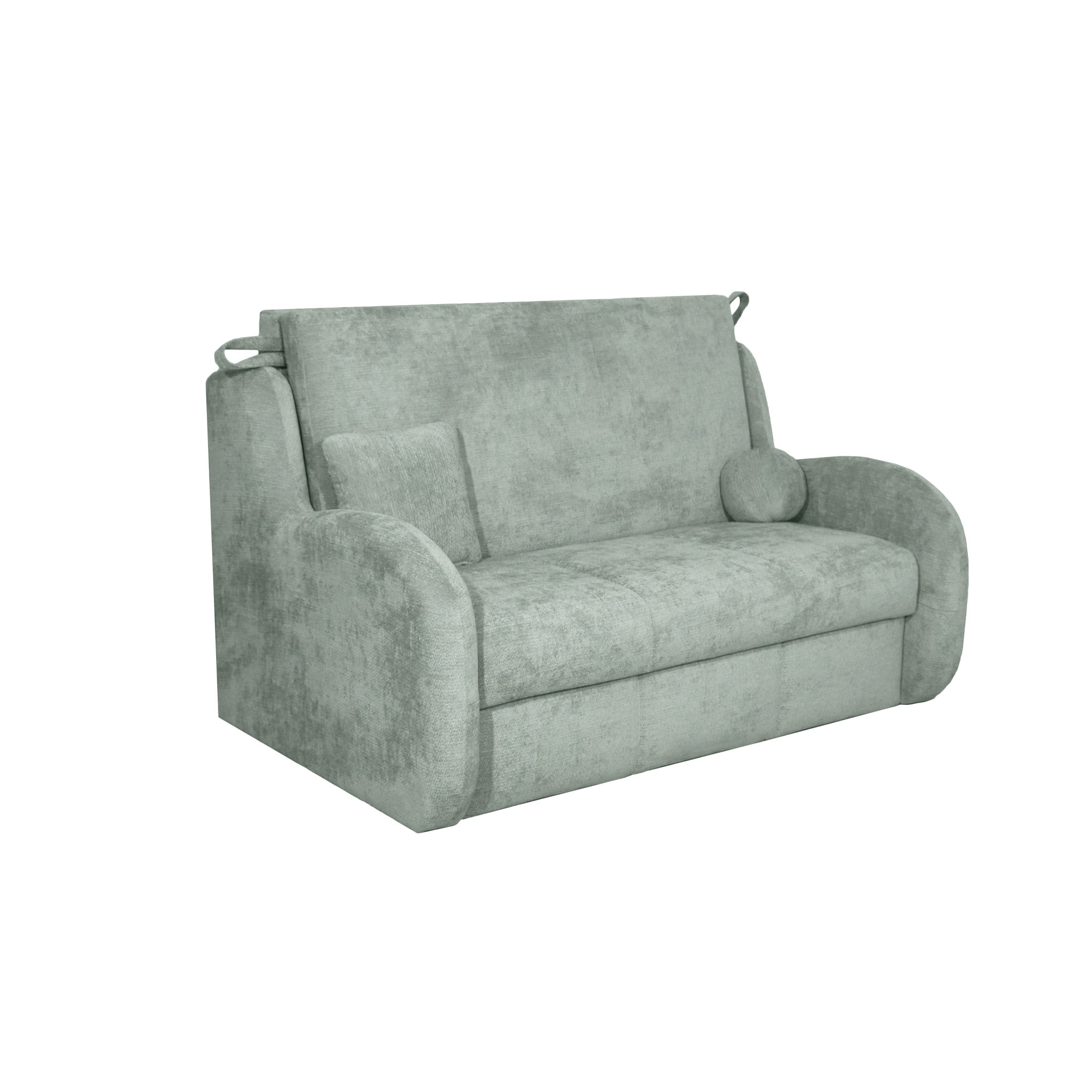 Canapea extensibila Siena gri deschis - imagine 2